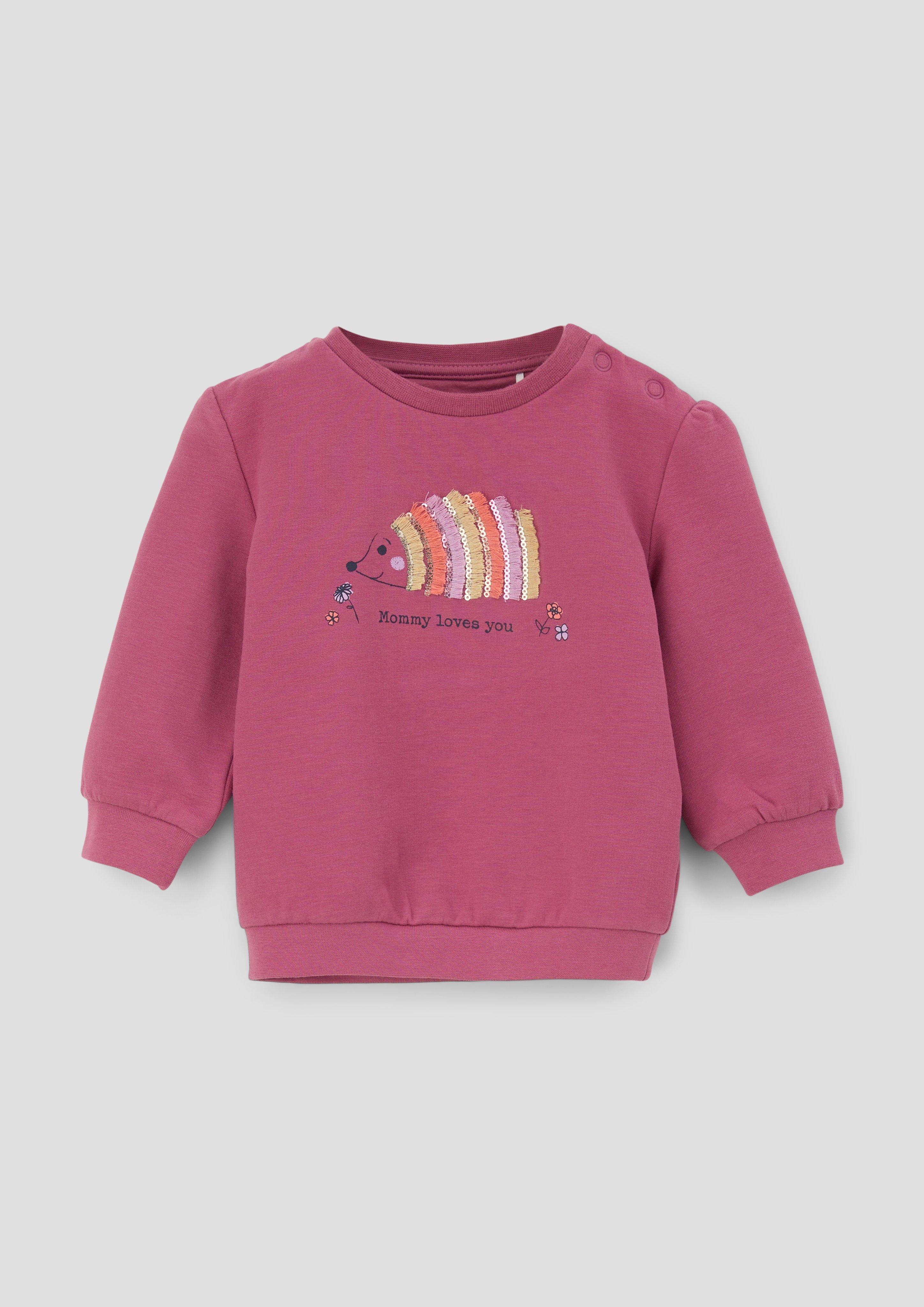 Sweater mit Frontprint  2134159-4592