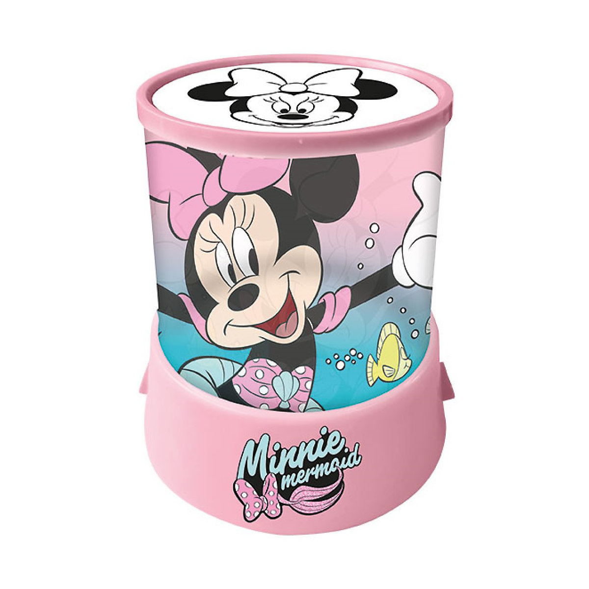 Kinder Projektor als Tischlampe Minnie Mouse Lampe