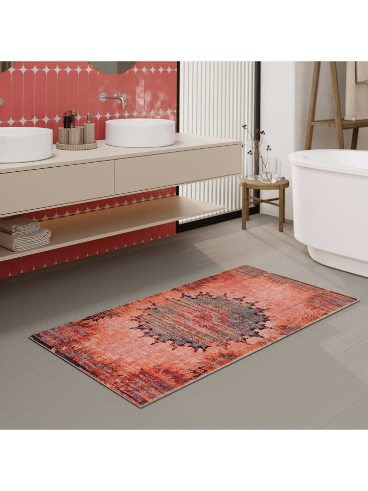 Wecon Home Badteppich Healing in rot günstig kaufen
