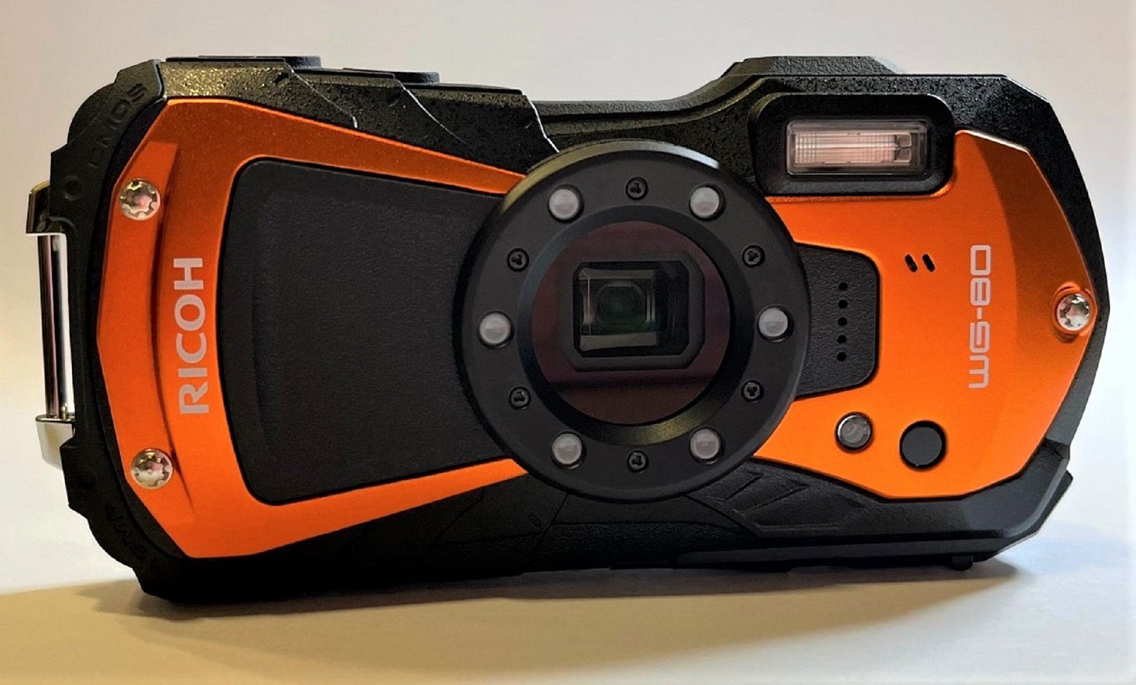Ricoh Ricoh WG-80 orange Set Angebot Kompaktkamera