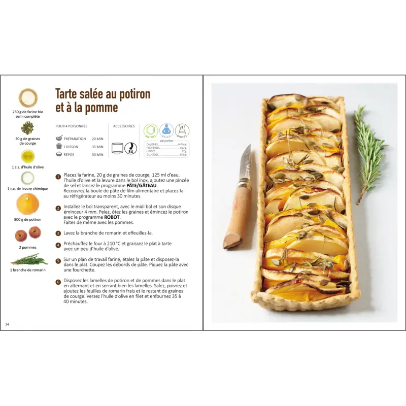LIVRE MA CUISINE SAINE ET GOURMANDE