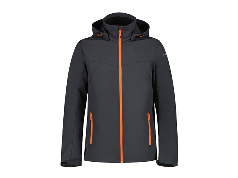 Icepeak Brimfield Dark Grey Herren Softshell Jacke