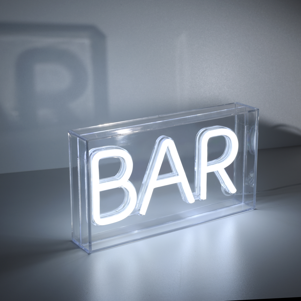 Neon-LED-Tischleuchte Neon-Bar