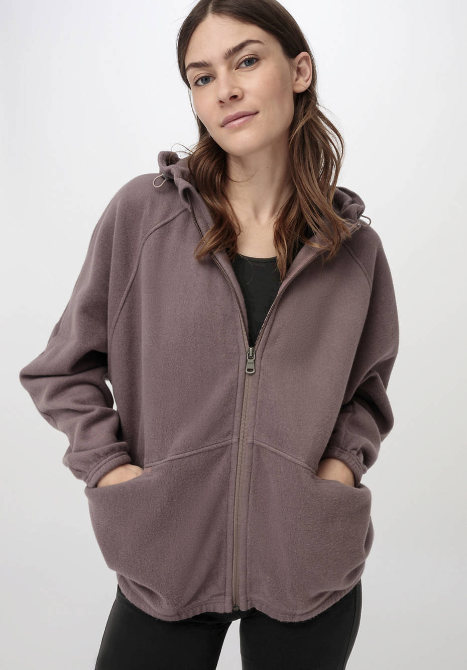 Softfleece Jacke ACTIVE COMFORT aus reiner Bio-Baumwolle