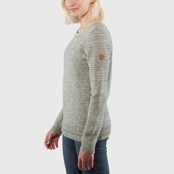 ÖVIK STRUCTURE SWEATER W Damen - Wollpullover