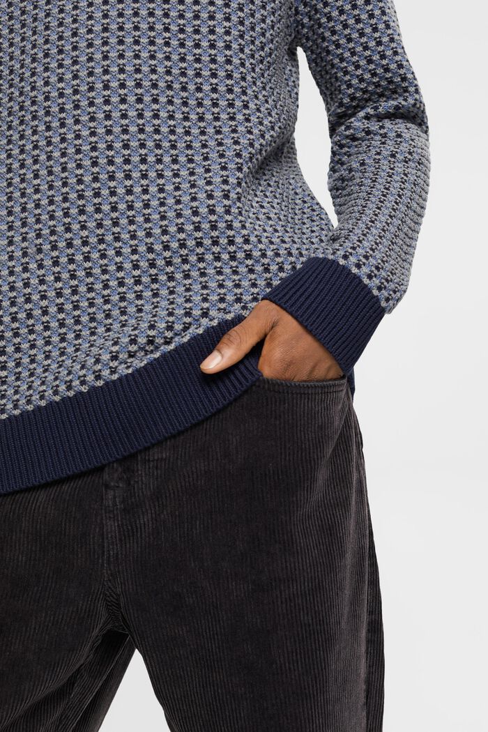 Mehrfarbiger Strickpullover