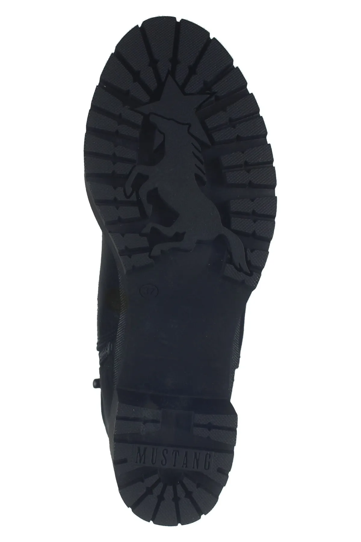 Mustang  Stiefel - Schwarz - Blockabsatz