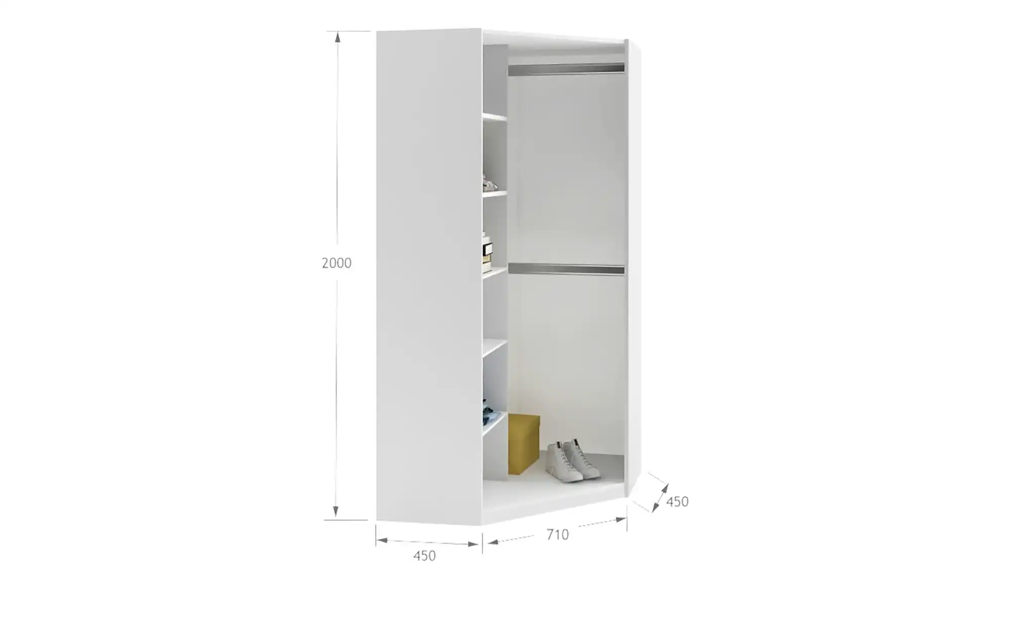 Eckschrank Fashion Mint