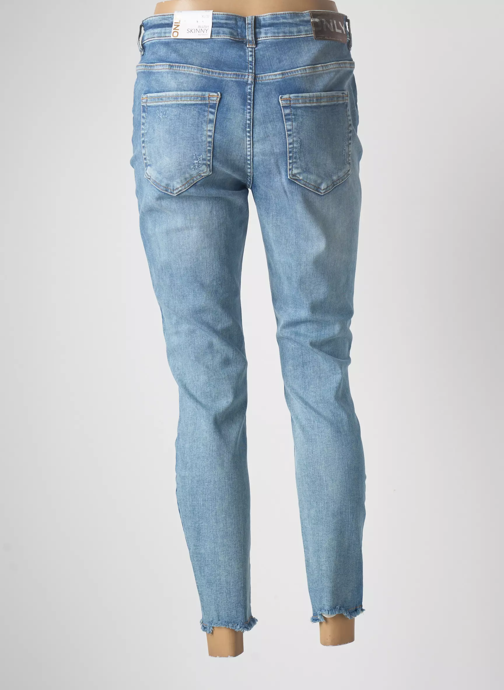 Only Jeans Skinny Femme couleur bleu