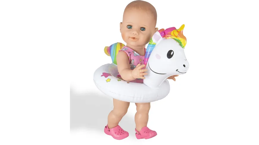 Heless - Schwimmset Einhorn Henri, Gr. 35-45 cm
