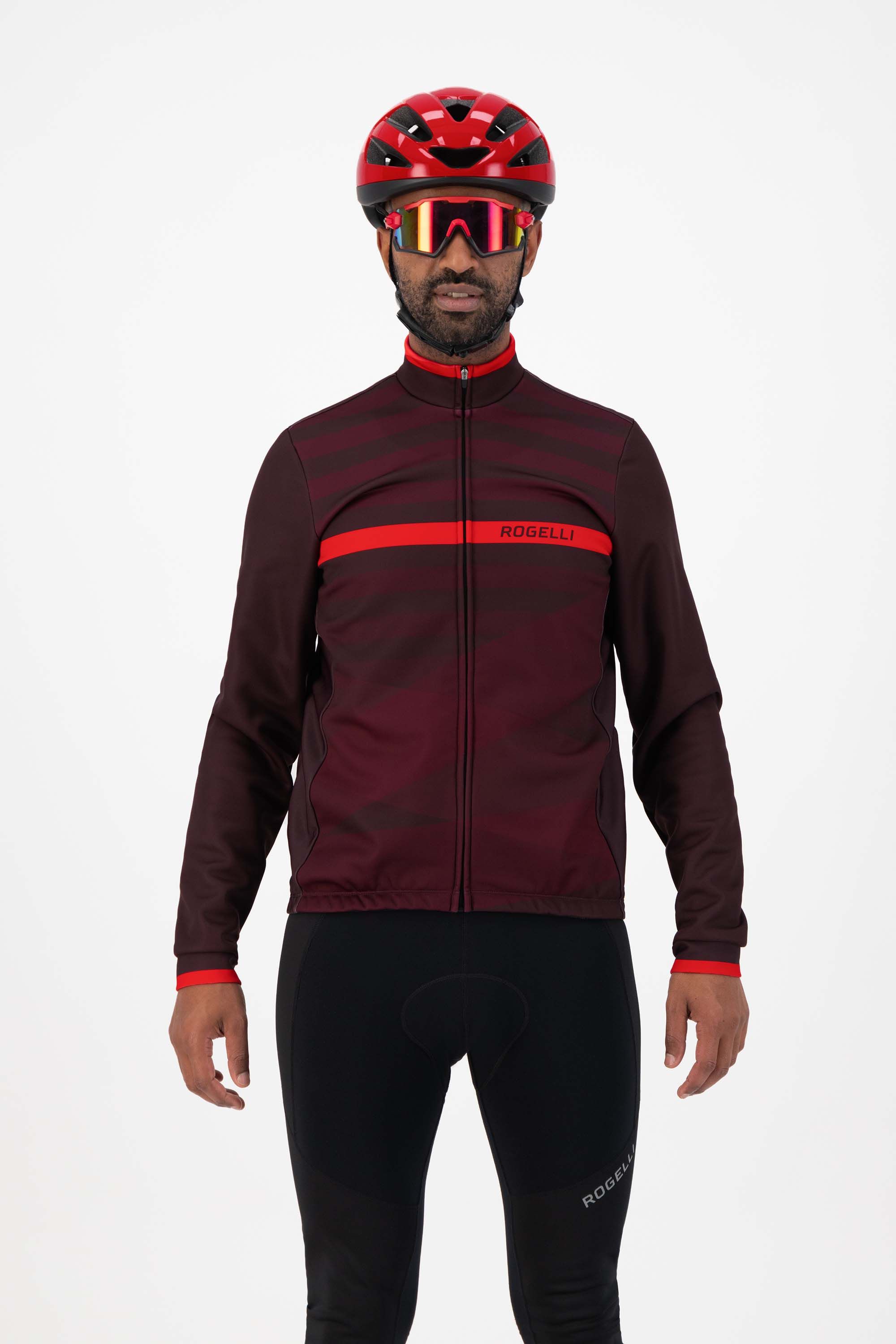 Rogelli Puncta Red Fahrradhelm