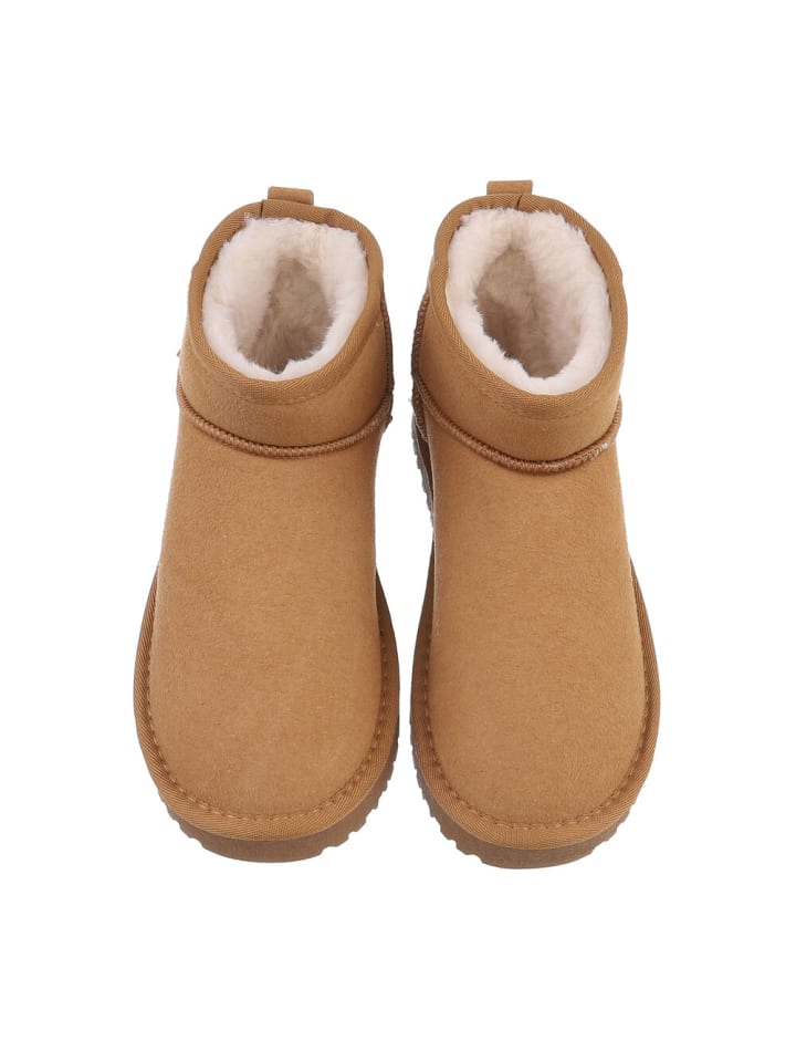 Ital-Design Stiefelette in Camel günstig kaufen
