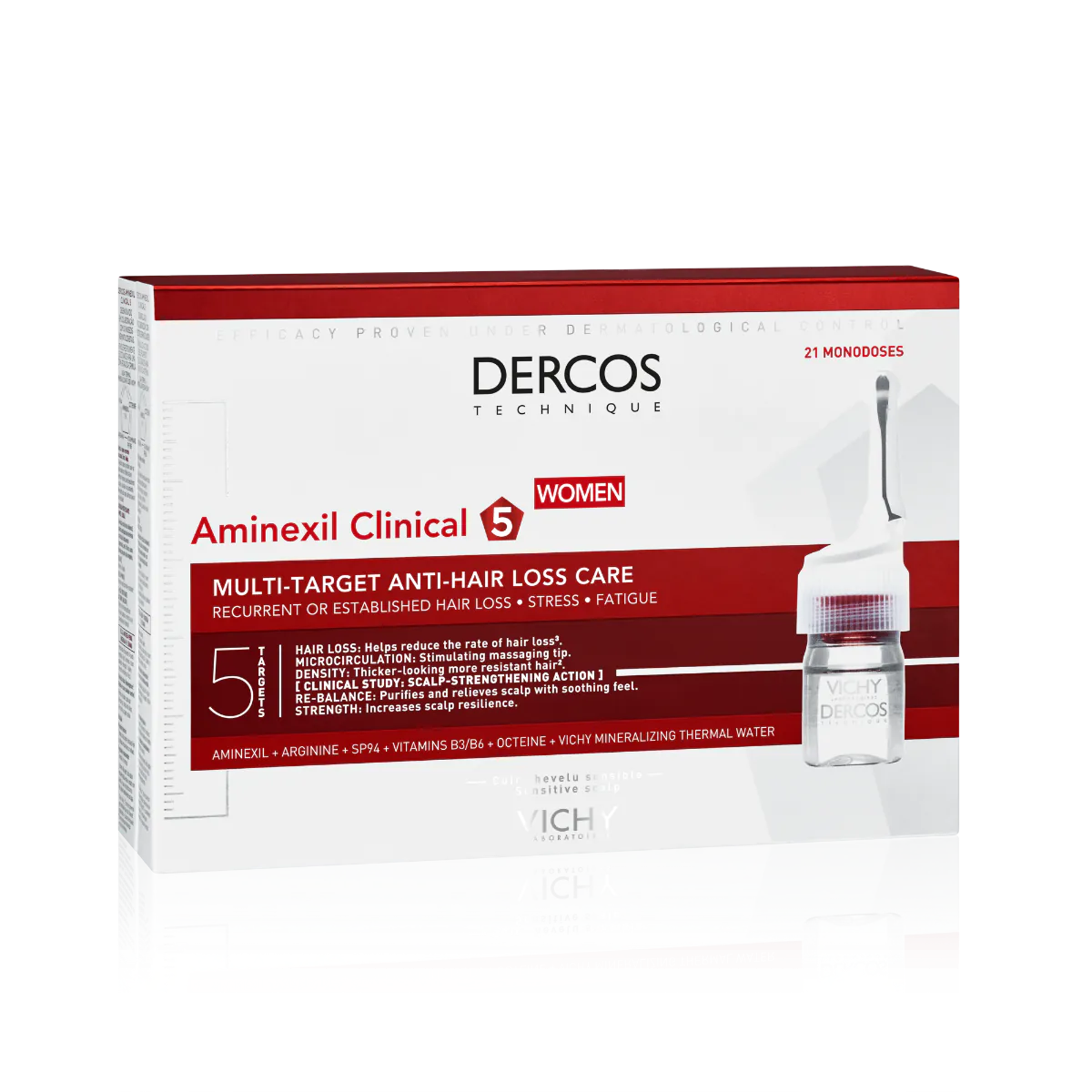 Vichy Dercos Aminexil Clinical tretman za gubitak kose za žene