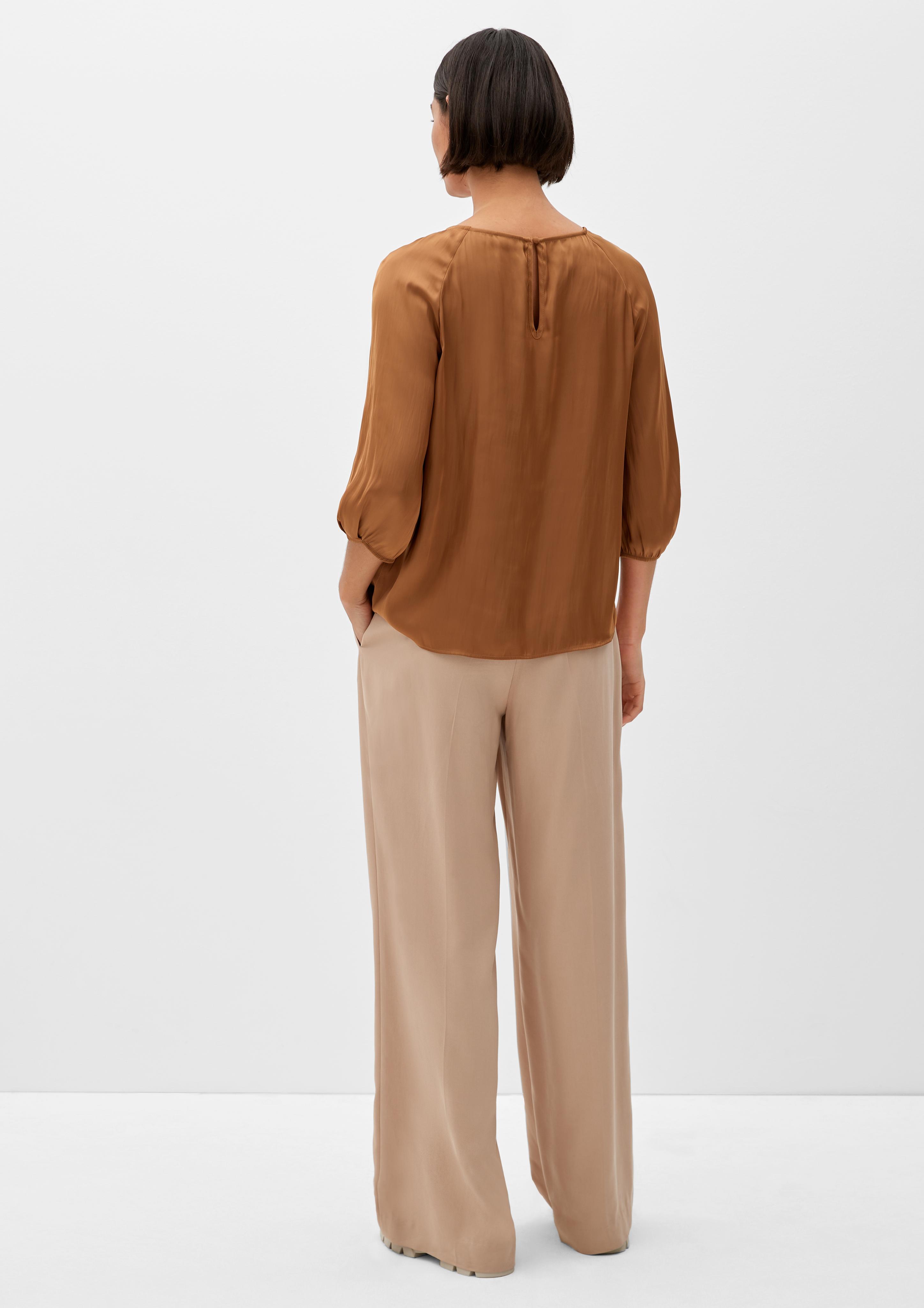 Bluse mit Raffung  2118689-8740
