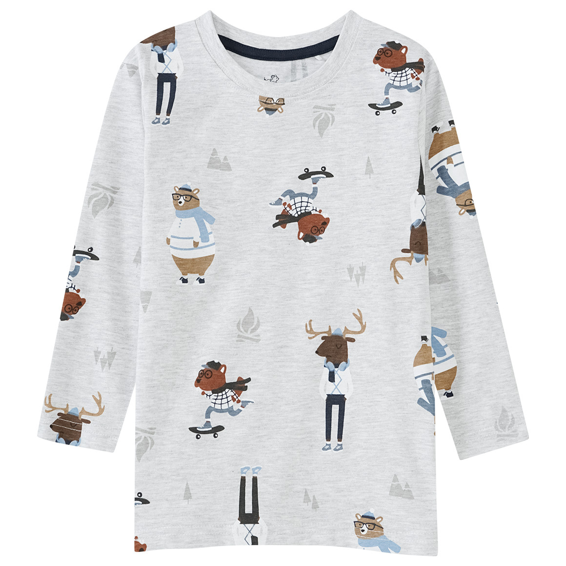 Jungen Schlafanzug mit Allover-Print