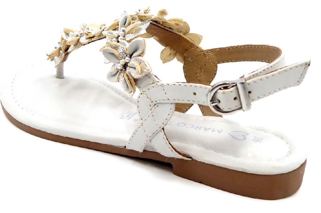 MARCO TOZZI Klassische Sandalen weiss