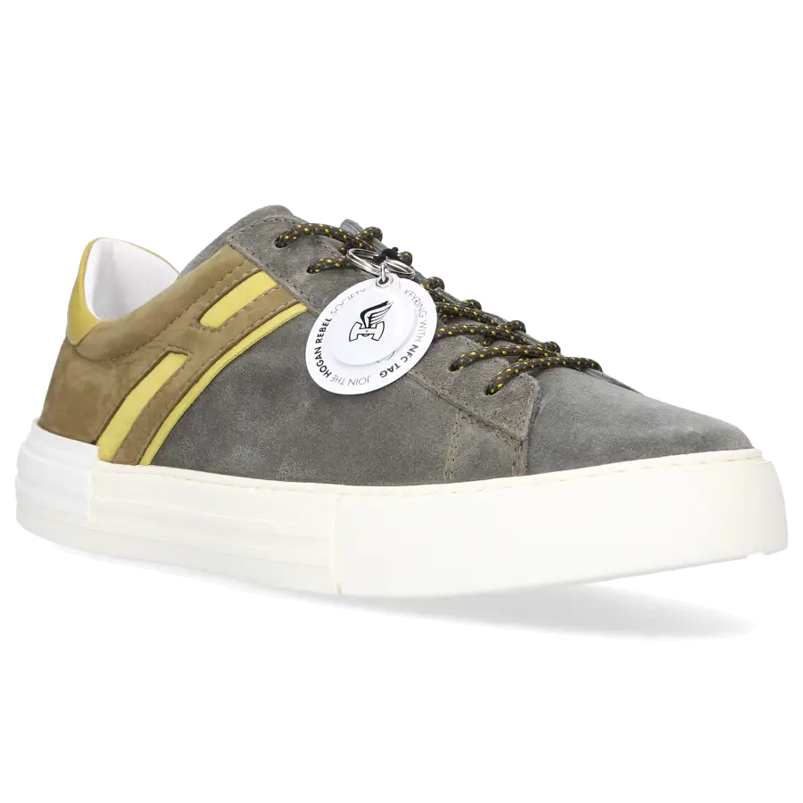 Hogan - Sneaker low H526 Veloursleder - grün
