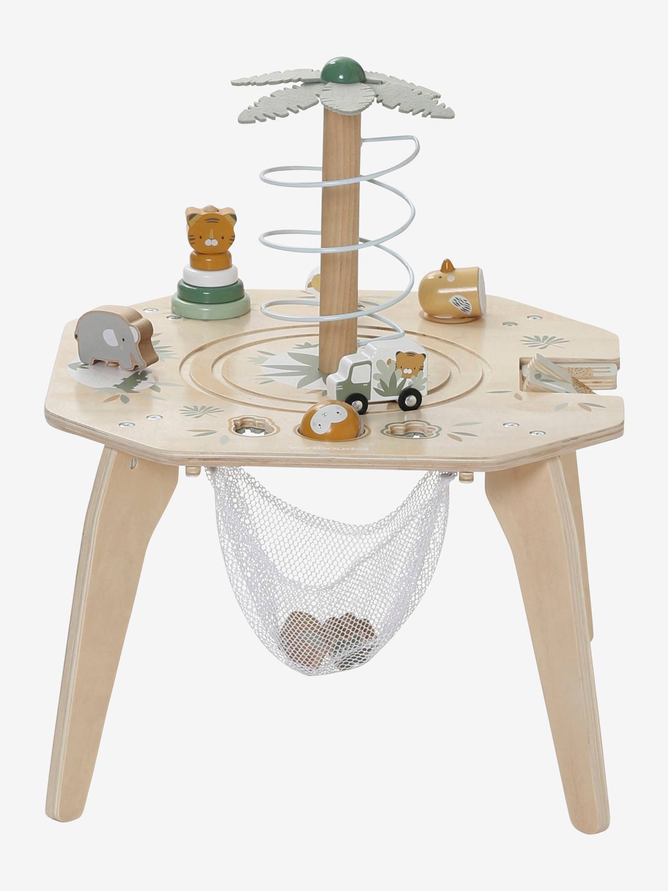 Table multi-activités HANOÏ en bois FSC® multicolore