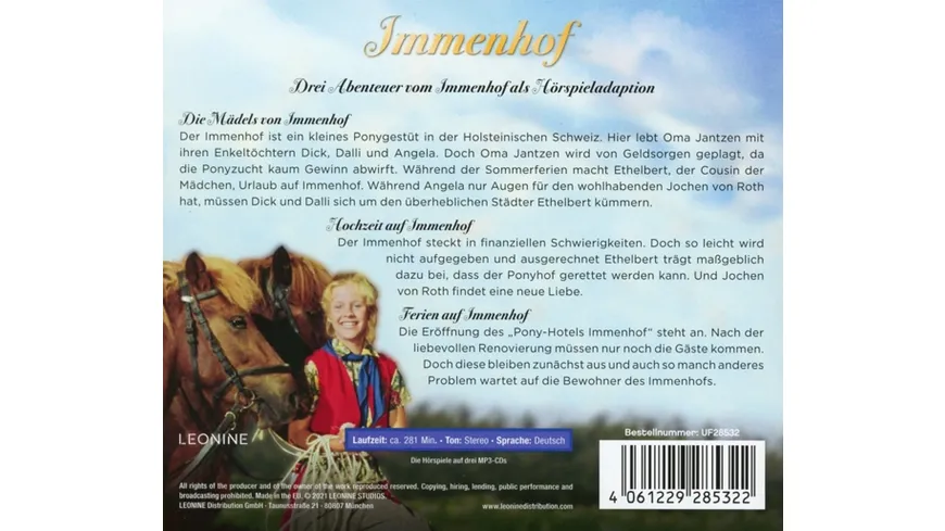 Immenhof Hörspielbox