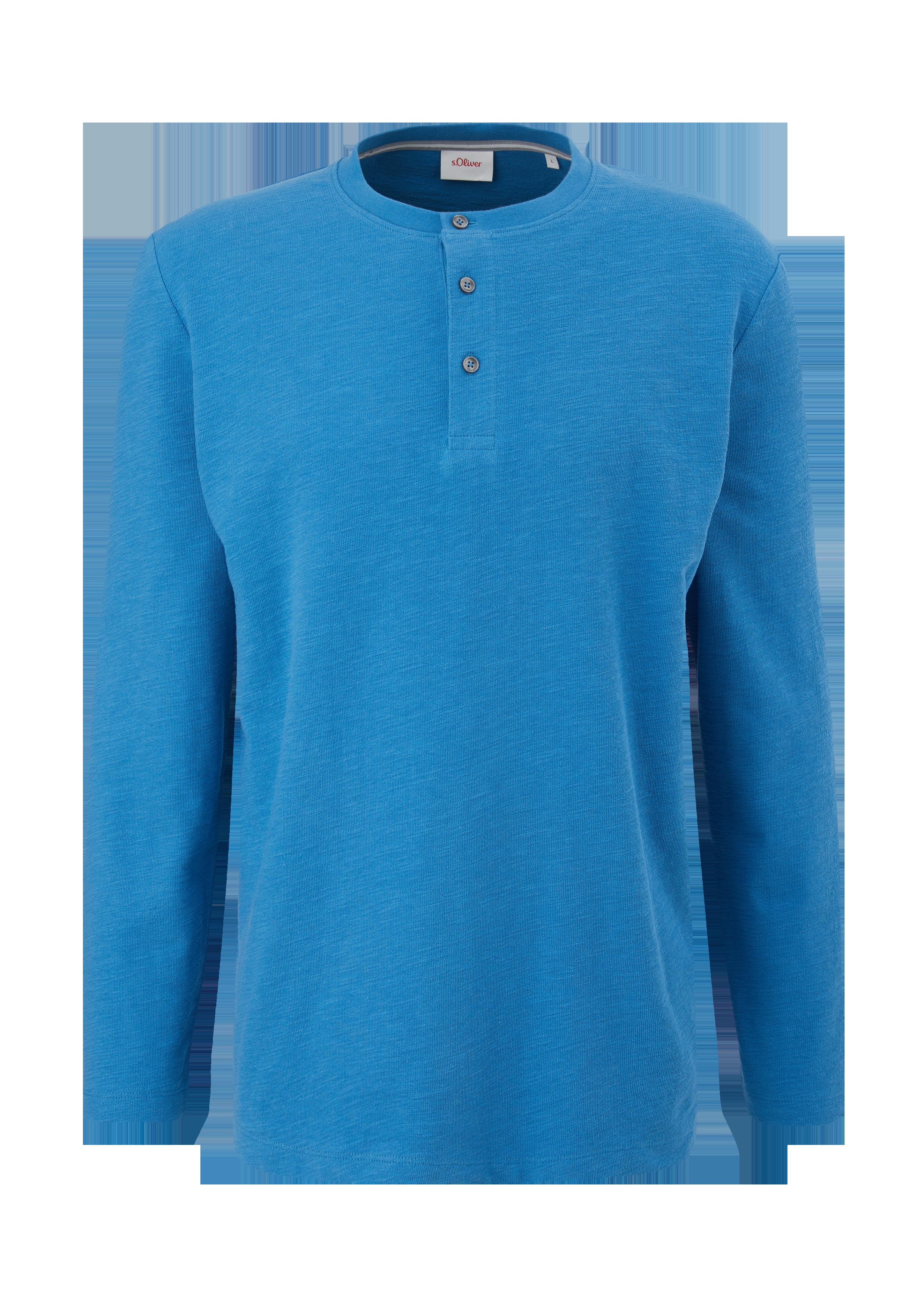 Sweater mit Henleyausschnitt  2125693-6285