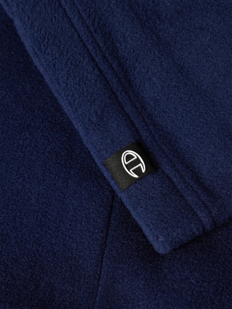 Loop-Schal mit Tunnelzug in marineblau