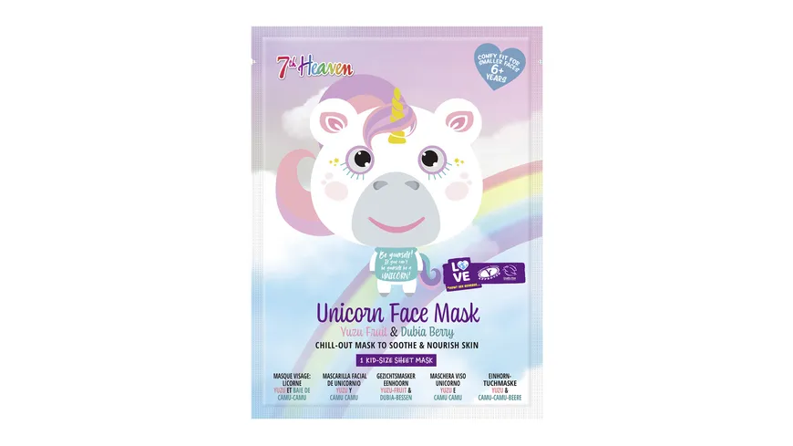 Montagne Jeunesse 7th Heaven Tuchmaske Einhorn 10 ml