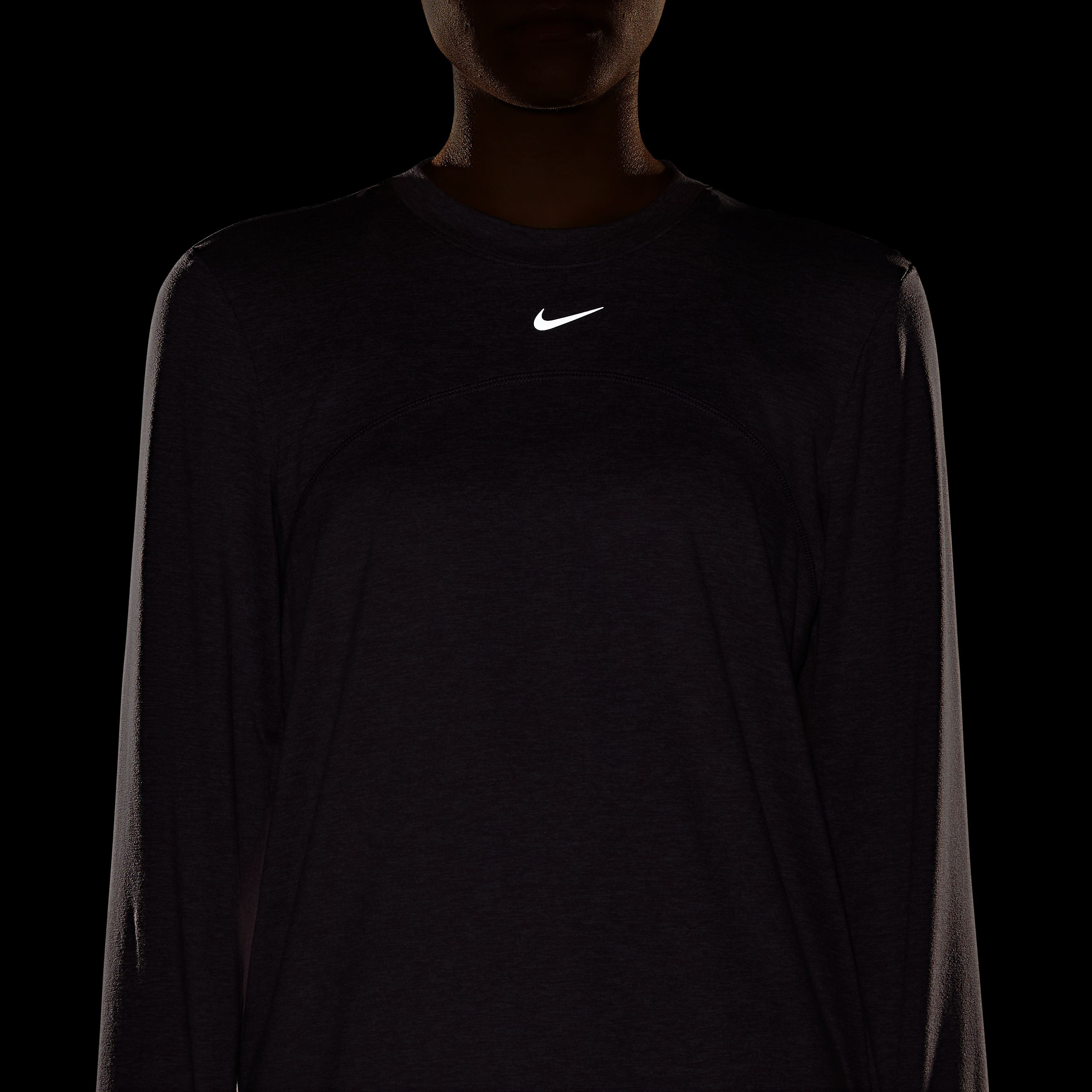 Dri-Fit Swift Element UV Crew-Neck Lauftop Damen - Flieder