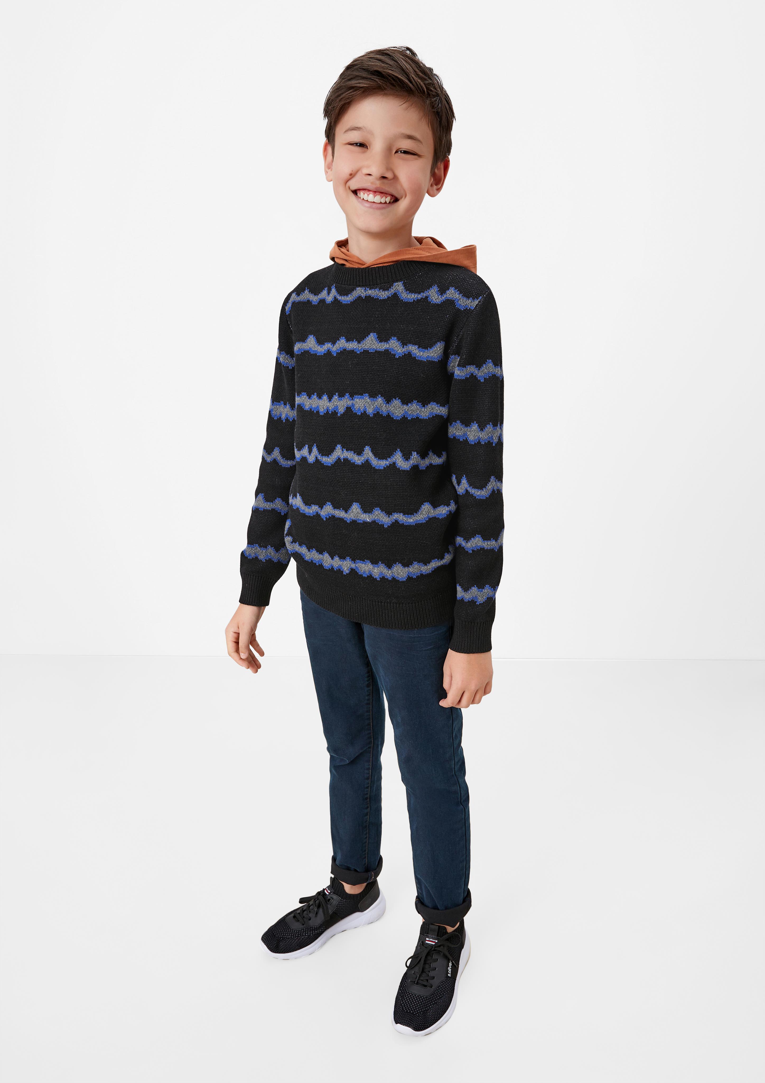 Strickpullover mit Allover-Muster  2123127-99X1