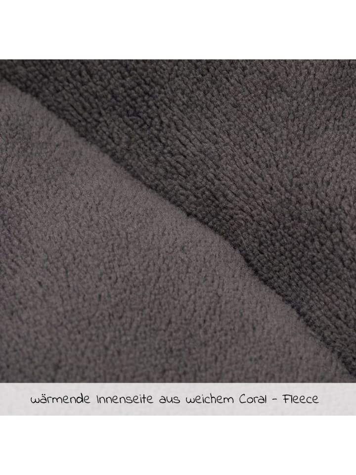 Zamboo Universal Thermo-Fleece Fußsack mit Fellkragen in grau günstig kaufen onesize