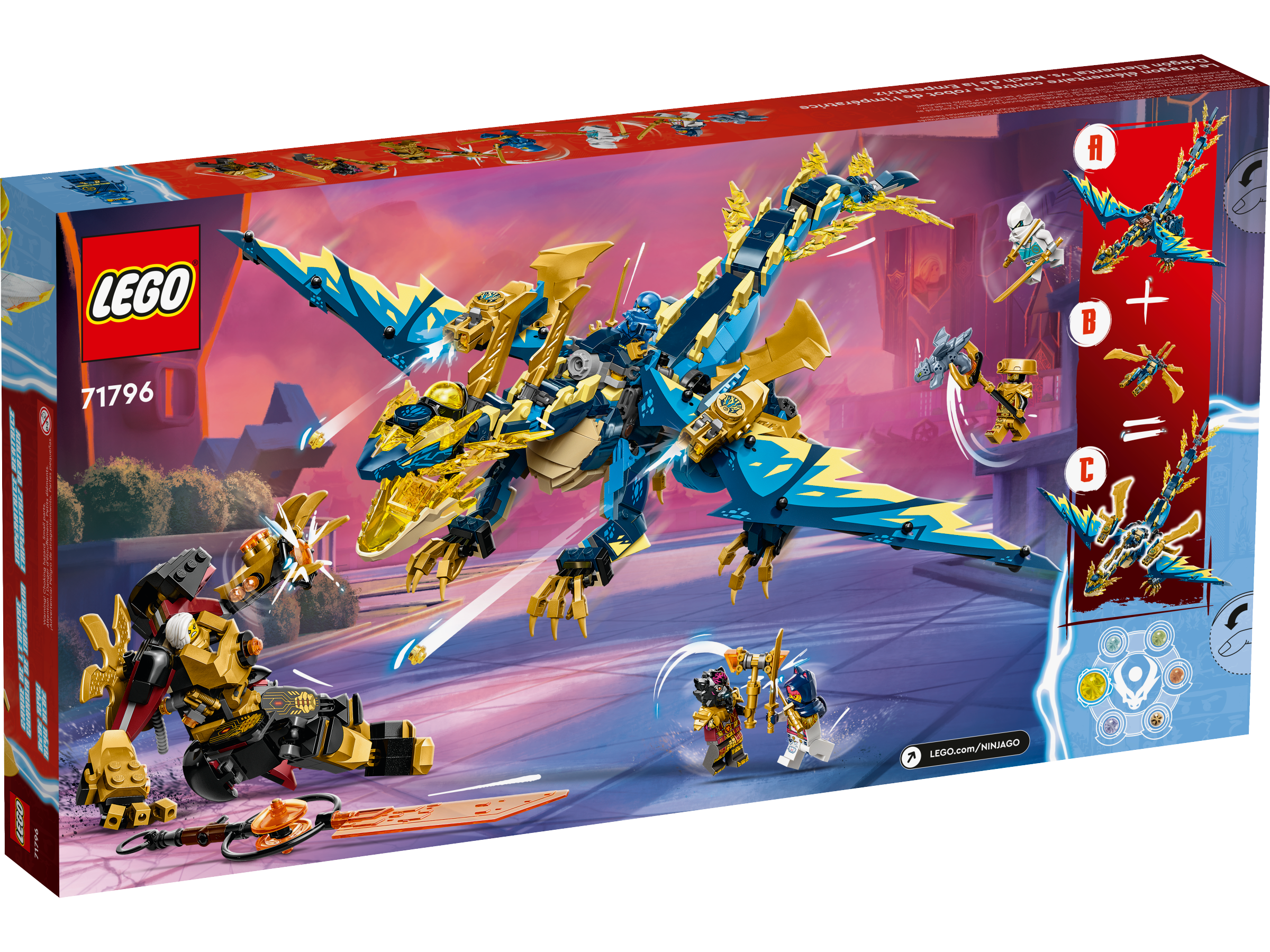 Kaiserliches Mech-Duell gegen den Elementardrachen 71796