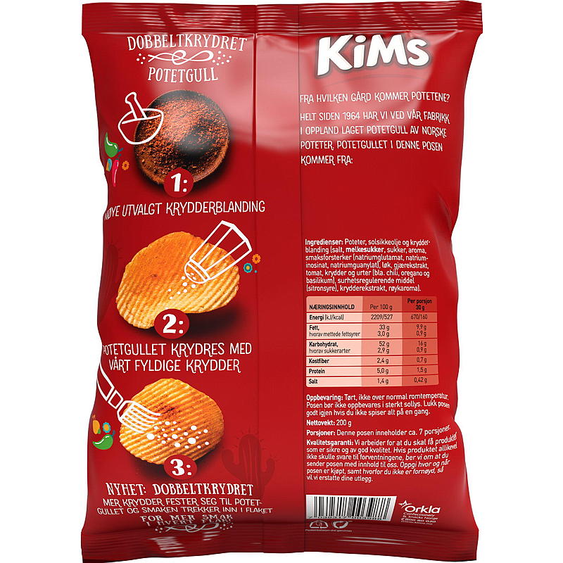 Kims Kims 200 g  Mexican Fiesta