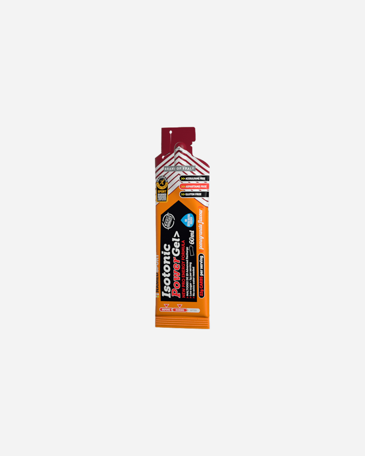 Energetico Named Sport Izotonický energetický gél s granátovým jablkom 60ml 1FO-GEL-ISOT-02