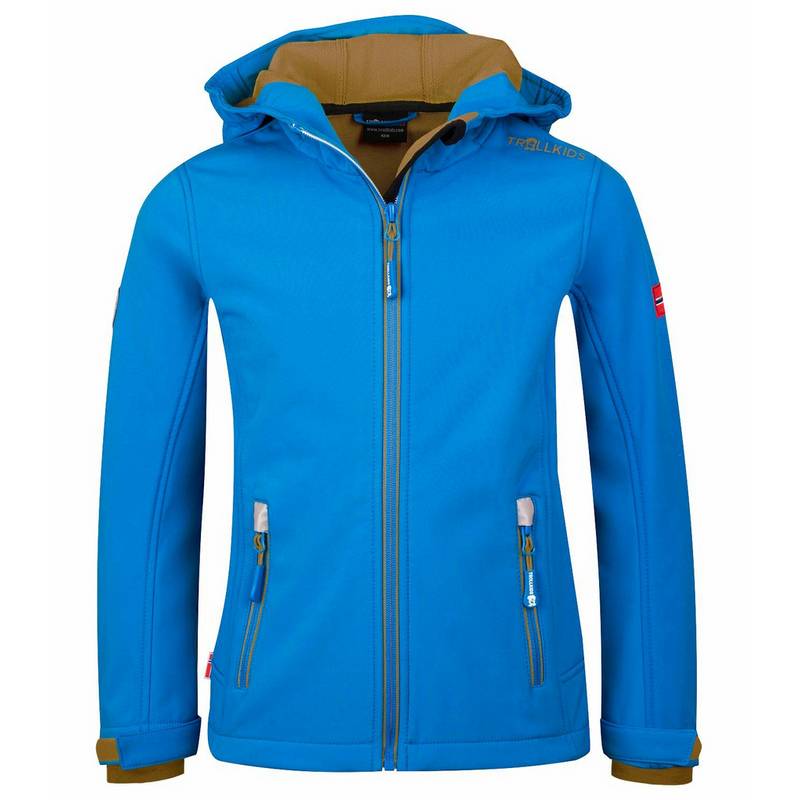 Trollkids Trollfjord Softshelljacke Kinder