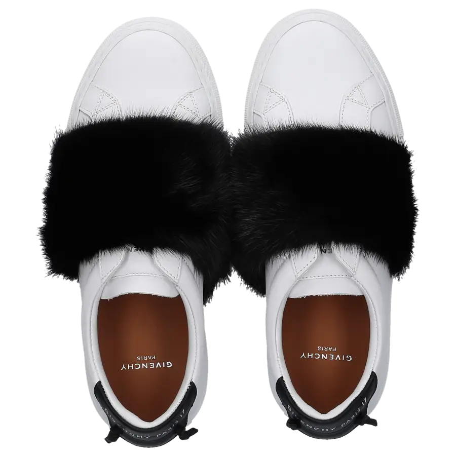Givenchy - Sneaker low Kalbsleder - weiß