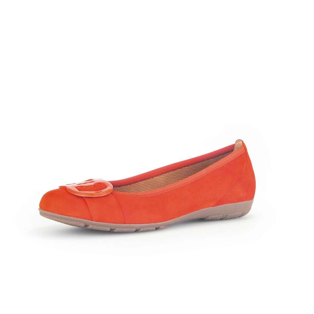 Gabor fashion Eleganter Ballerina orange