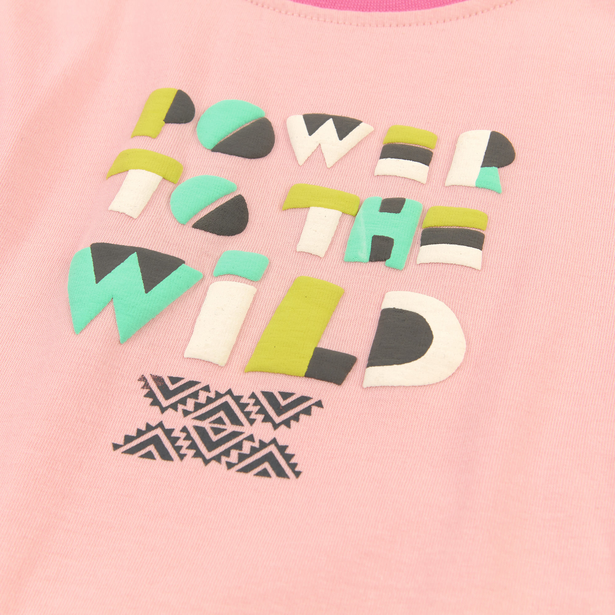Rosa Mädchen T-Shirt
