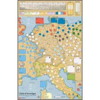 Clash of Sovereigns - Mounted Map Set (EN)