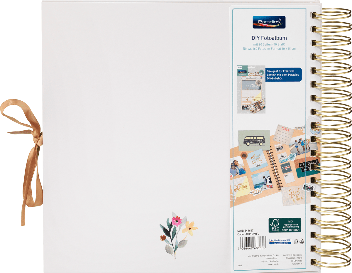Fotoalbum DIY Happiness, 1 St