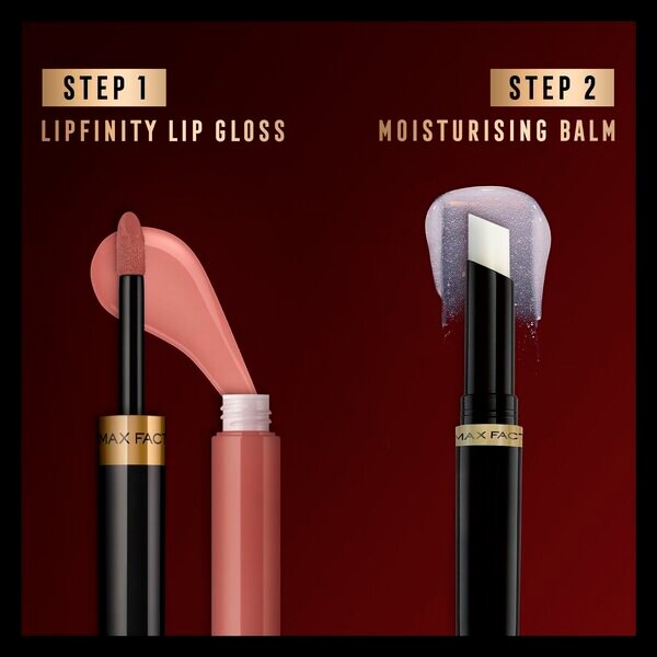 Max Factor Lipfinity Lip Color 040 Vivacious 2-Step Longlasting Lipstick