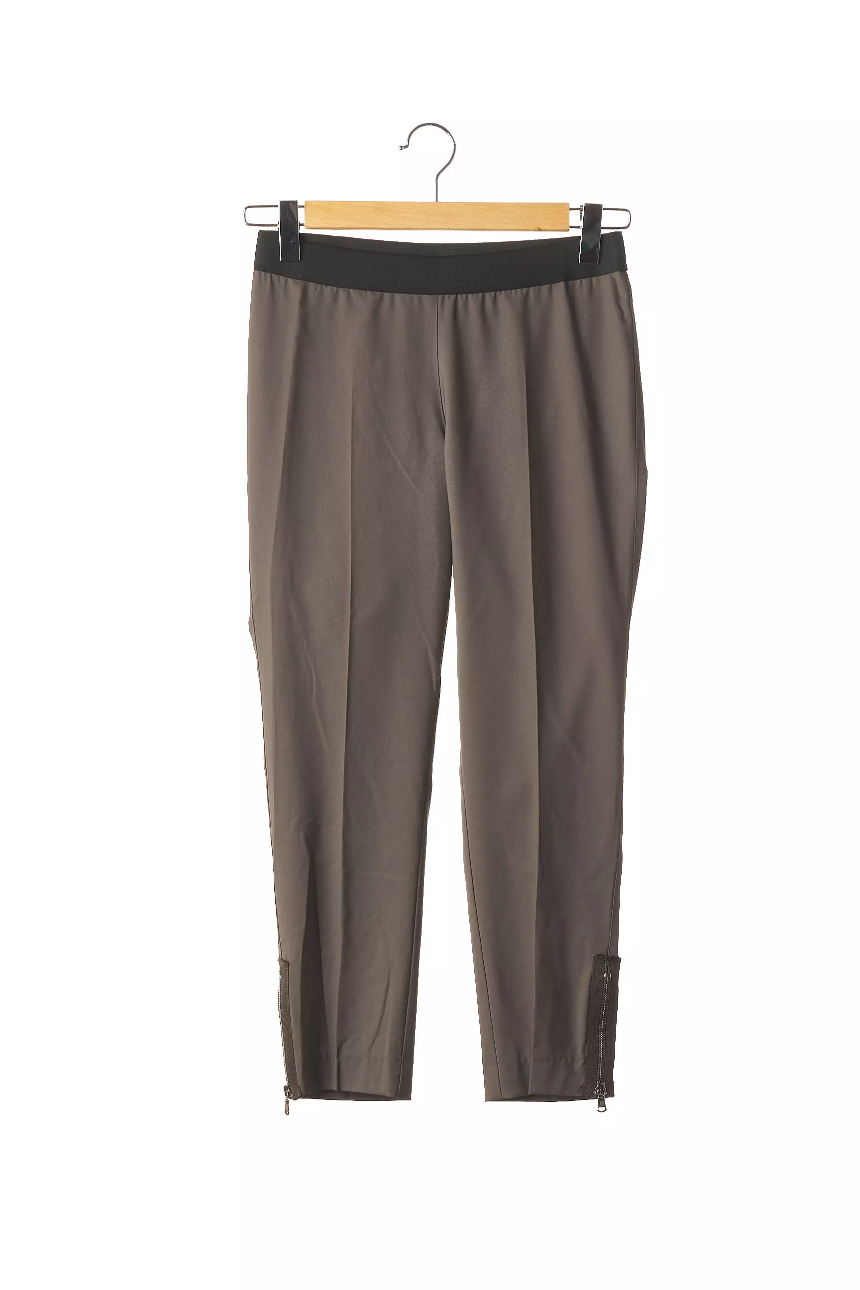P A R O S H Pantalons Droits Femme couleur gris
