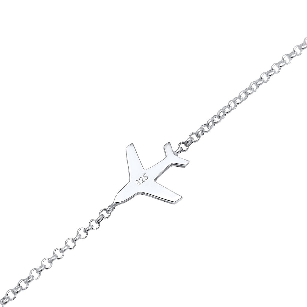 Elli Elli by Julie & Grace Bracelet Chaîne de Pois pour Femmes Voyageant en Avion de B Bracelet