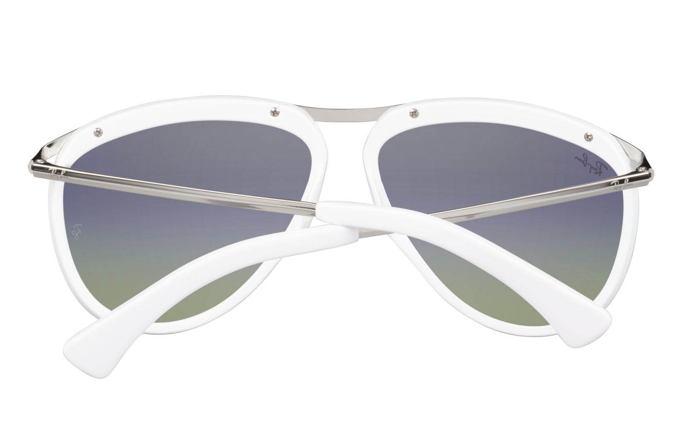 Ochelari de soare OLYMPIAN AVIATOR HD60 - Alb Verde Lucios