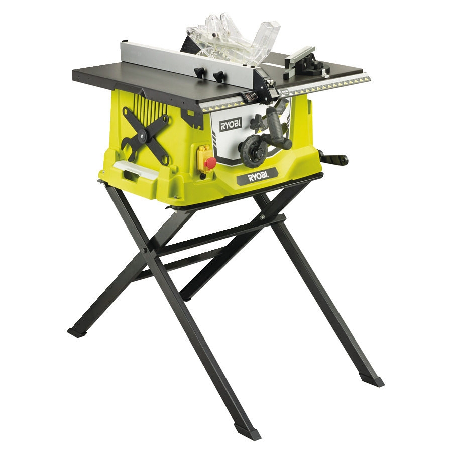 Ryobi 5133002221 RTS1800S-G Fierăstrău circular cu masă și suport, 1800 wați
