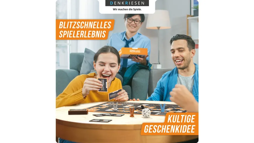 Denkriesen - STADT LAND VOLLPFOSTEN® – Brettspiel - 