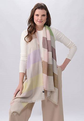 FRAAS Sustainability Edition - Karierte Stola - Made in Germany