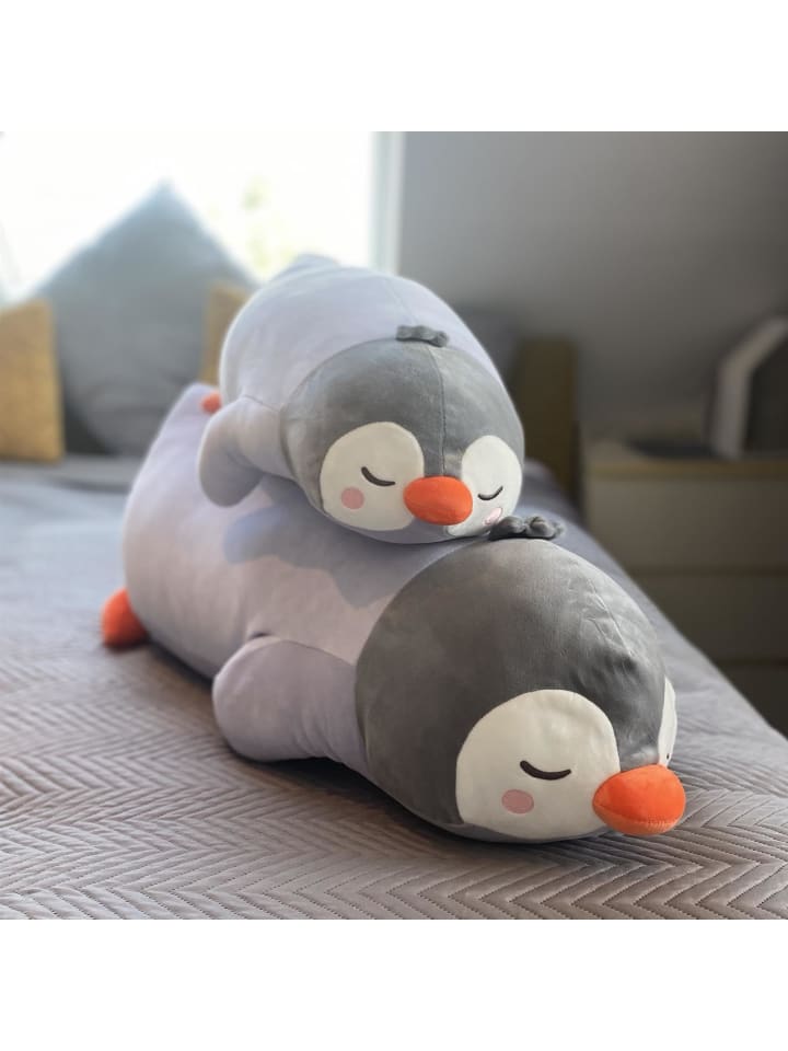 UNUS Seitenschläferkissen Pinguin Kissen in Hellblau günstig kaufen