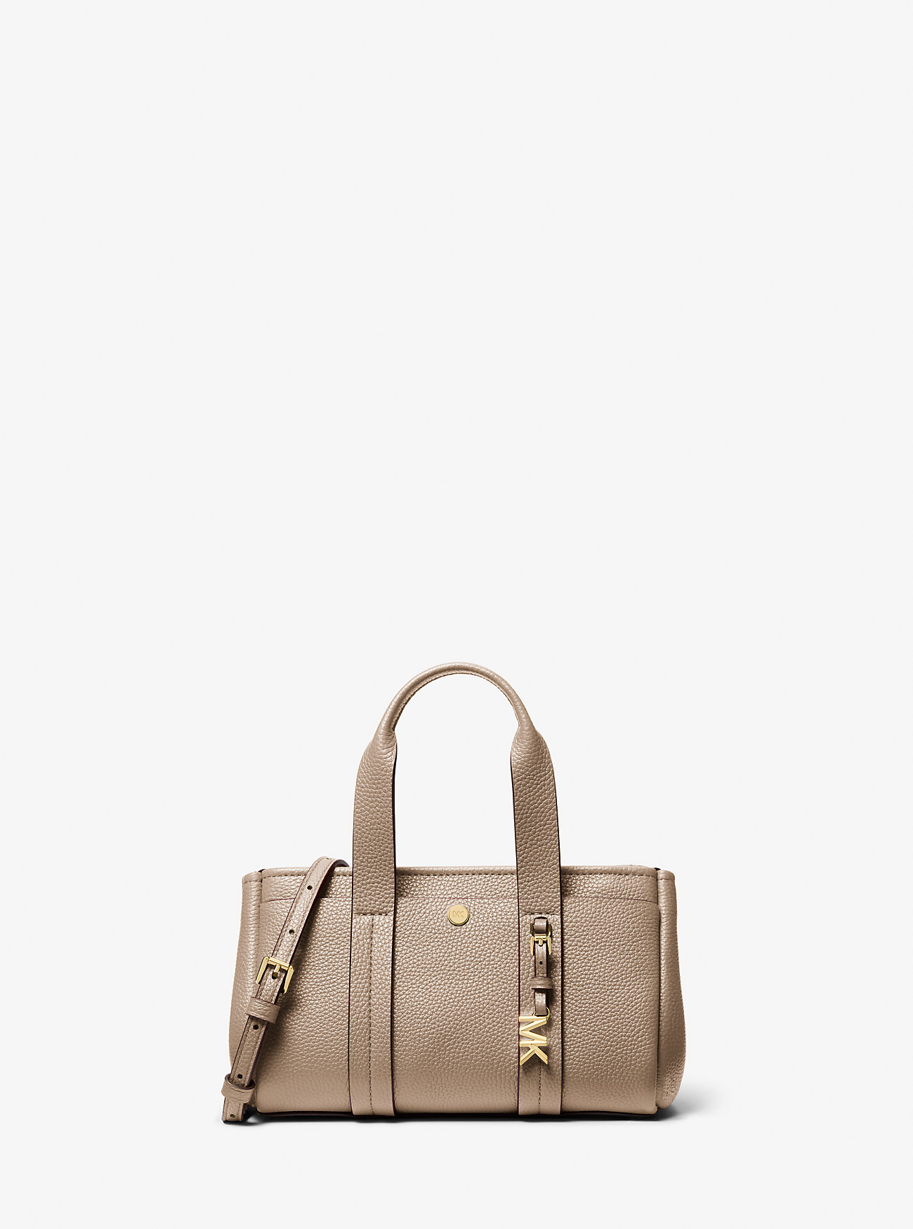 Romee ekstra liten crossbody-veske i skinn med steiner – BIRCH
