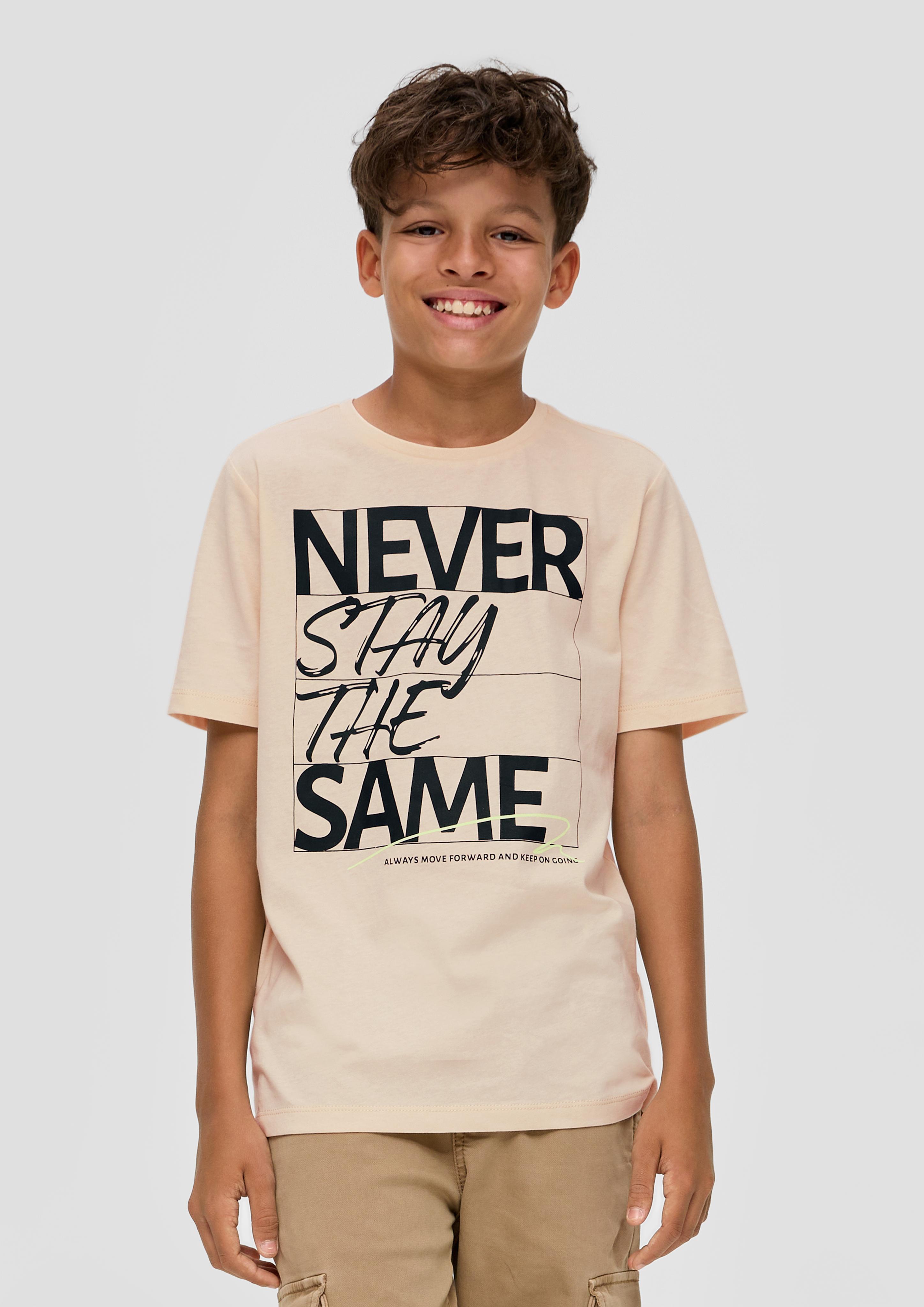 T-Shirt mit Frontprint  2140083-0805