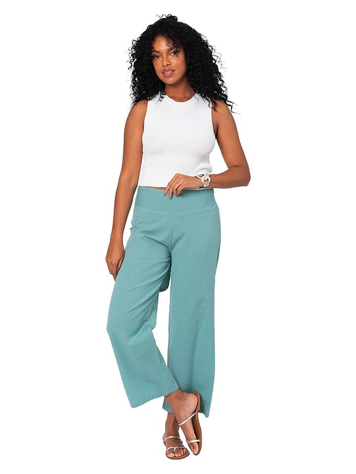 Aller Simplement Stoffhose in Mint günstig kaufen