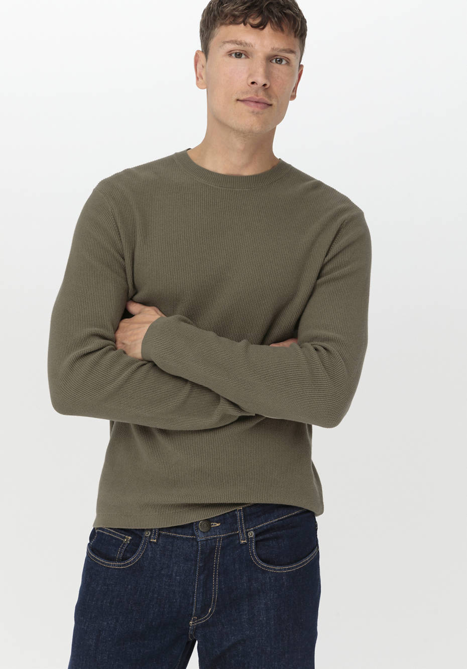 Pullover aus reiner Bio-Baumwolle
